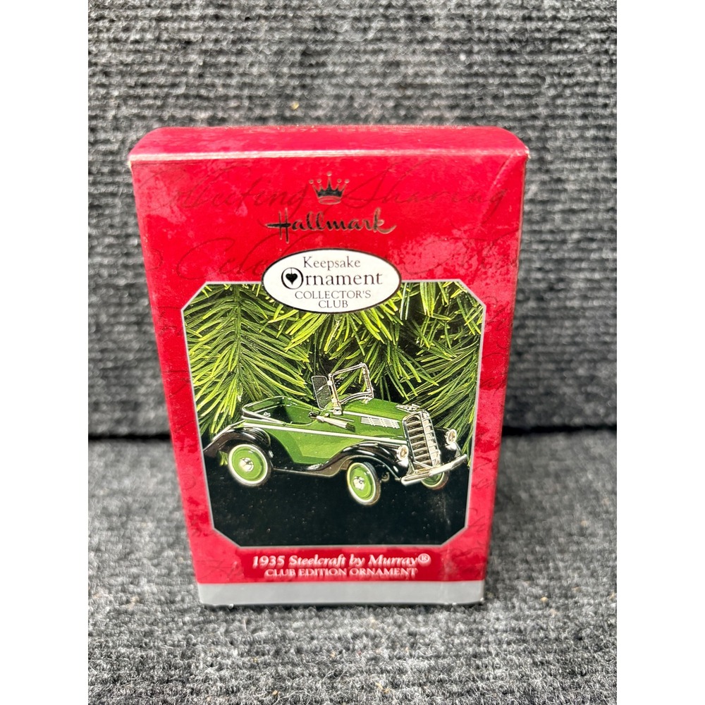 Hallmark Keepsake Ornament 1935 Steelcraft by Murray 1998 Collector Club Edition